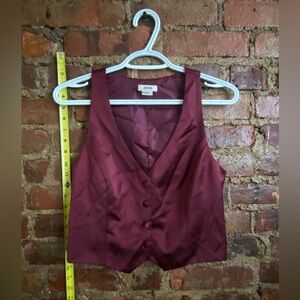 Satin vest